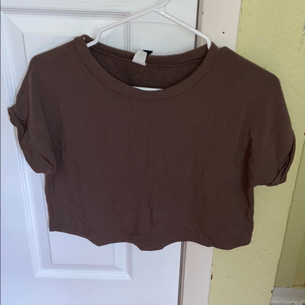flowy crop top